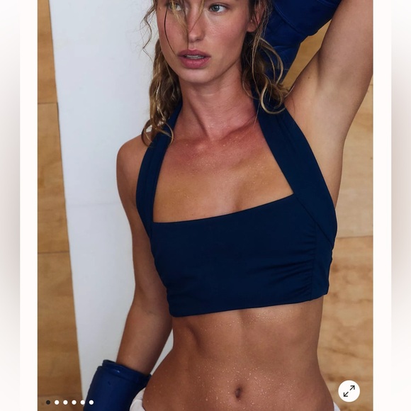 FP Movement by Free People Other - FP Movement Don't Let Go Sports Bra on Blue Sea Size XL NWT Retail $58